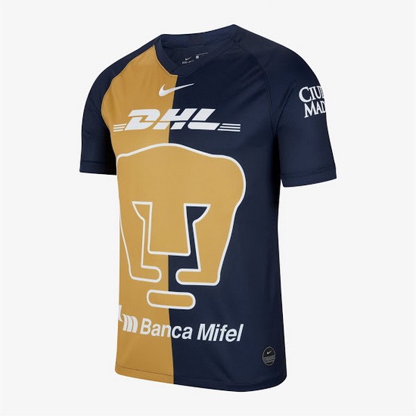 Tailandia Camiseta UNAM 3ª 2020-2021 Amarillo Azul